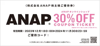 ANAP 30%OFF