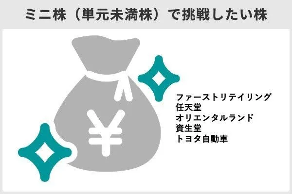 2.ミニ株（単元未満株）におすすめの証券会社8口座を比較！