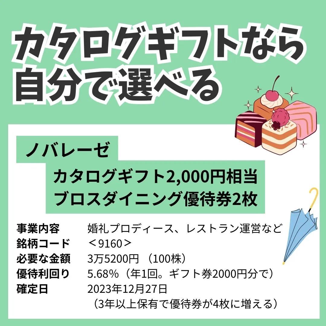 10万円未満で買える人気の12月株主優待